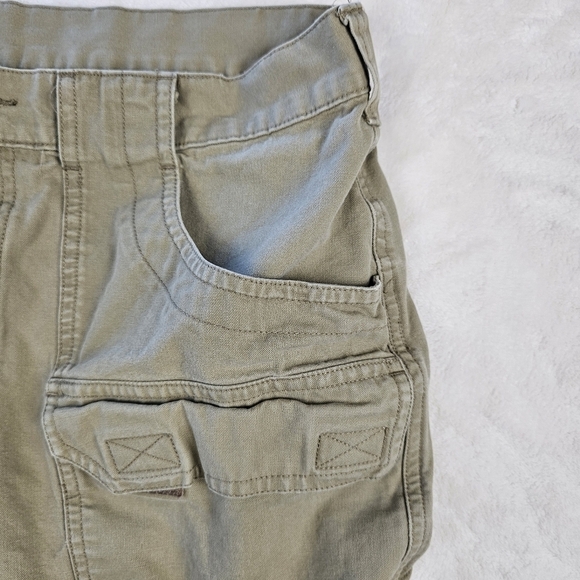 REI Cargo Shorts 34 Men’s Khaki lightweight breathable hiking camp - Picture 7 of 10